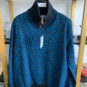 Paul Smith Zipped Collar Sweatshirt Size M